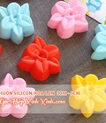 Hình ảnh: Set 10 khuôn silicon hoa lan lớn và nhỏ