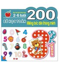 Hình ảnh: Sách - 200 Miếng Bóc Dán Thông Minh - Bé Học Toán  2-6 Tuổi