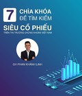 Hình ảnh: 7 chìa khóa để tìm kiếm những siêu cổ phiếu trên thị trường chứng khoán Việt Nam