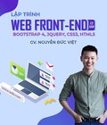 Hình ảnh: Lập trình web front-end cơ bản với Bootstrap 4, Jquery, CSS3, HTML5