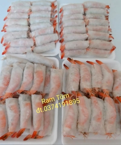 Chả ram tôm đất Bình Định