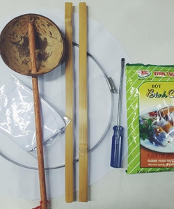 Bộ dụng cụ bánh cuốn happy kitchen