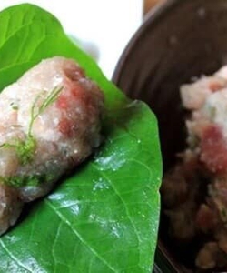 Chả cá cuốn lá lốt