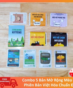 Combo 5 Bản Mèo Nổ Mở Rộng Việt Hóa Chuẩn Đẹp