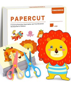 Bộ cắt giấy thủ công cho bé