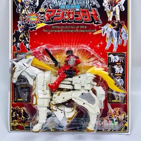 Vỉ siêu nhân phép thuật kỵ mã ngựa đen trắng mua sắm online 