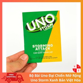 Bài Uno Mở Rộng Xanh Storm Bản Việt Hóa Bản Đẹp mua sắm online 