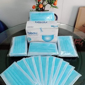 Khẩu trang Bisou mua sắm online 